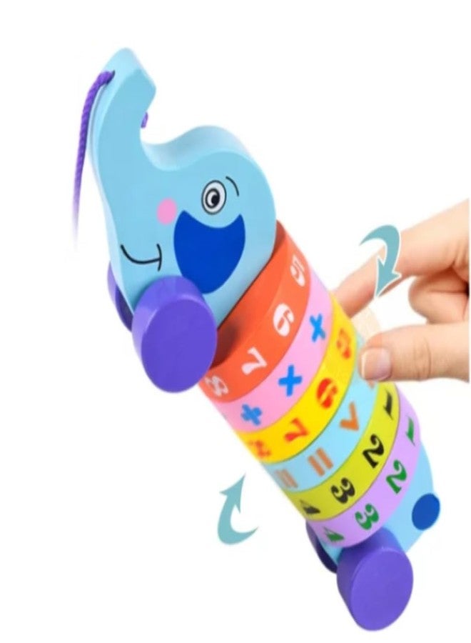 SubiMouIQ Digital Trailer - Educational Pull-Along Toy for Kids 3+ | Promotes Early Learning of Numbers & Colors | Motor Skills Development | Ideal for Toddlers & Preschoolers | Interactive Learning - Image 2